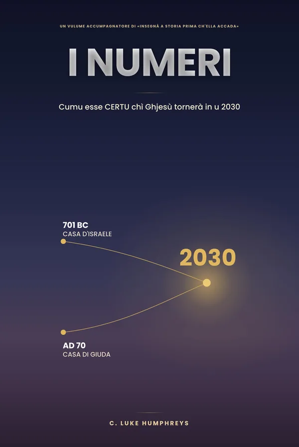 I Numeri — Cume esse SICURU chì Ghjesù torna in u 2030, da C. Luke Humphreys