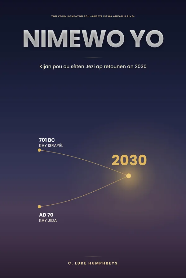 Chif Yo — Kijan pou w SÈTEN Jezi ap retounen an 2030, pa C. Luke Humphreys