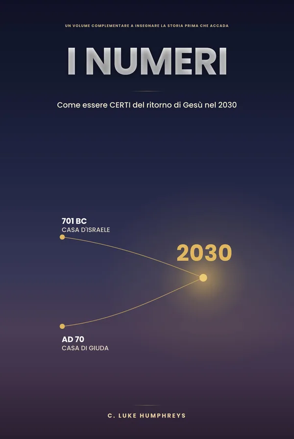 I Numeri — Come essere CERTI che Gesù ritorna nel 2030, di C. Luke Humphreys