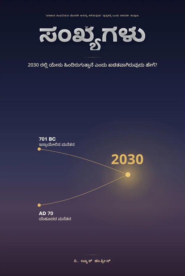 ಸಂಖ್ಯೆಗಳು — ಯೇಸು 2030ರಲ್ಲಿ ಮರಳುತ್ತಾನೆಂದು ಖಚಿತವಾಗಿ ತಿಳಿಯುವುದು ಹೇಗೆ, ಲೇಖಕ C. Luke Humphreys