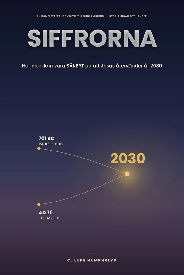 Siffrorna — Hur du kan vara SÄKER på att Jesus återvänder 2030, av C. Luke Humphreys