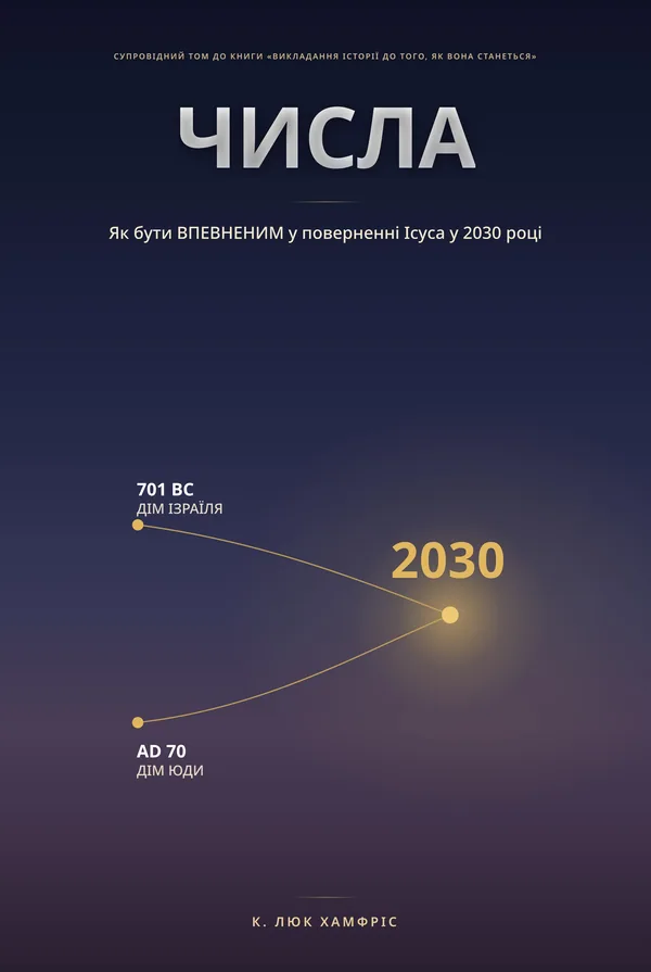 Числа — Як бути ВПЕВНЕНИМ, що Ісус повернеться у 2030, автор C. Luke Humphreys
