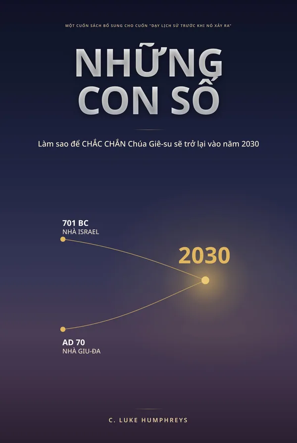 Những Con Số — Làm sao CHẮC CHẮN Chúa Giê-su trở lại năm 2030, bởi C. Luke Humphreys