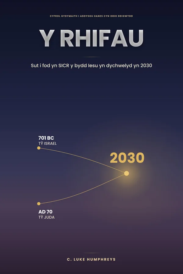 Y Rhifau — Sut i fod yn SICR fod Iesu'n dychwelyd yn 2030, gan C. Luke Humphreys